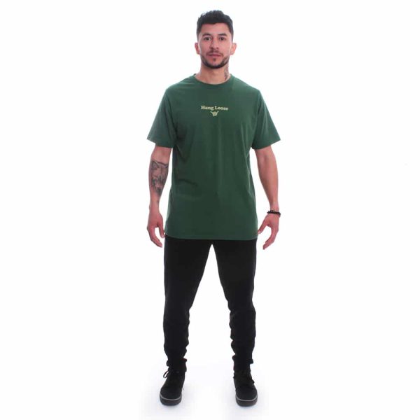 Polera De Manga Corta Para Hombre Hang Loose Bs Verde - Imagen 7