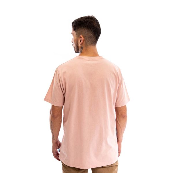 Polera Hombre Rosado Shaka Hang Loose - Imagen 4