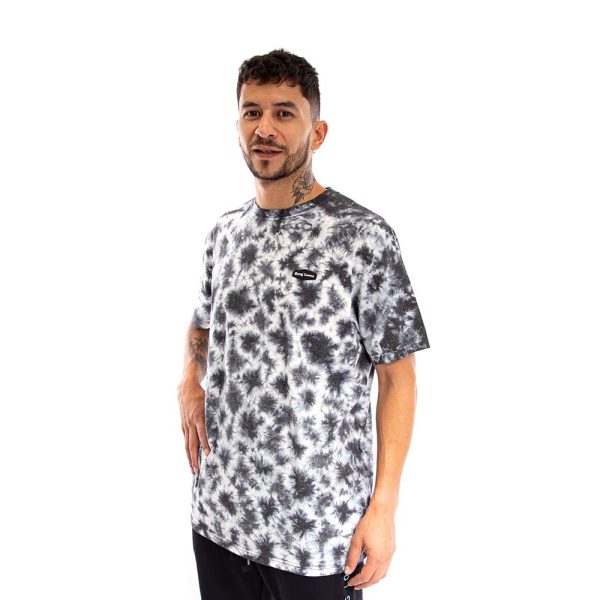 Polera Hombre Negro Tie Dye Hang Loose - Imagen 2