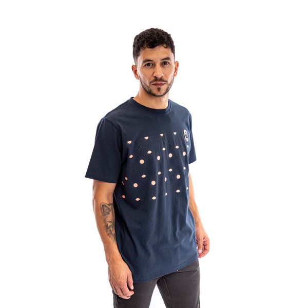 Polera Hombre Azul Summer Night Hang Loose - Imagen 4