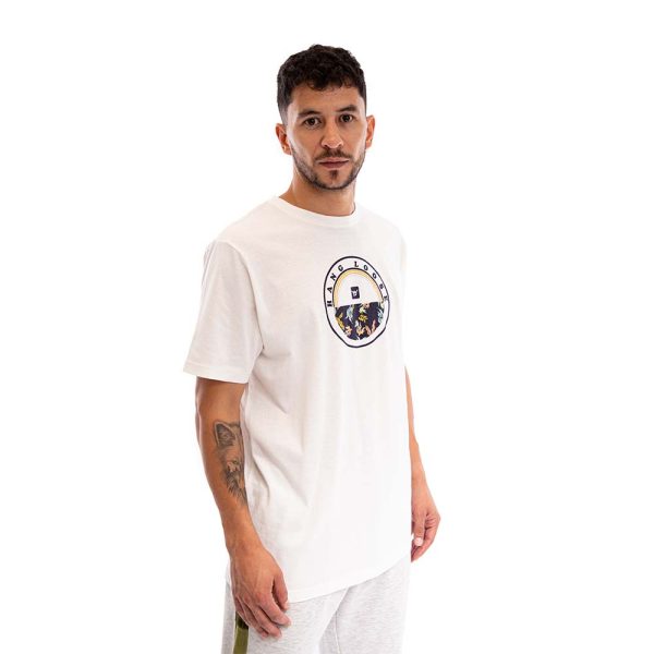 Polera Hombre Beige Flor Da Jamaica Hang Loose - Imagen 3