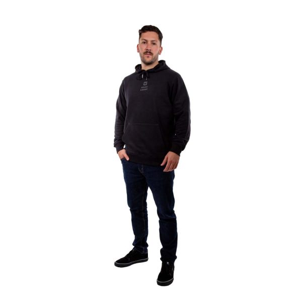 Poleron Hombre Hoodie Midlog Negro Hang Loose - Imagen 6