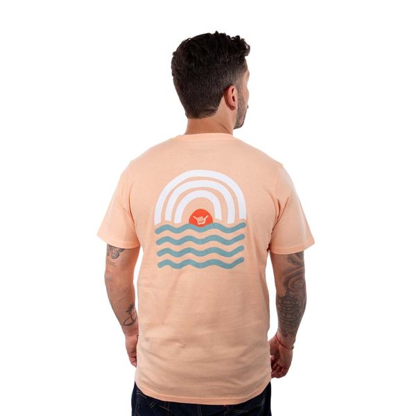 Polera Manga Corta Hombre Sunnyhig Coral Hang Loose - Imagen 2