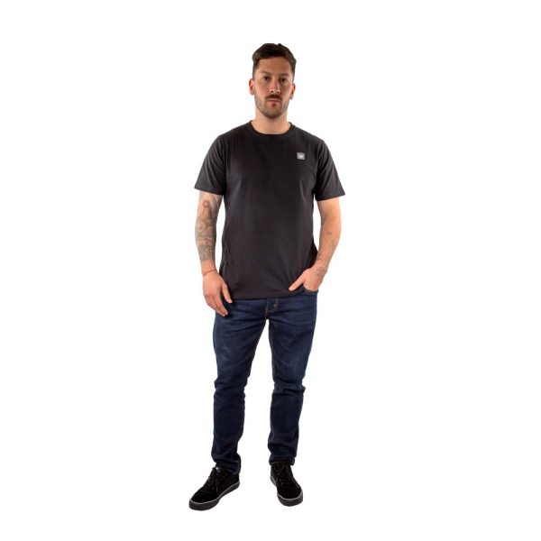 Polera Manga Corta Hombre Minilogo Negro Hang Loose - Imagen 6