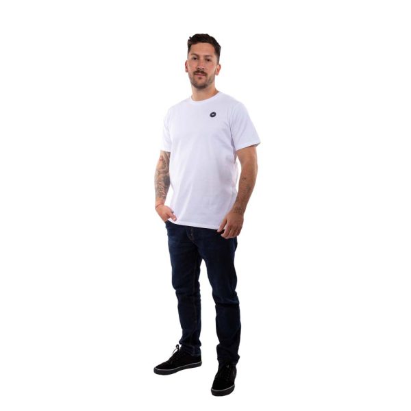 Polera Manga Corta Hombre Logolabel Blanco Hang Loose - Imagen 6