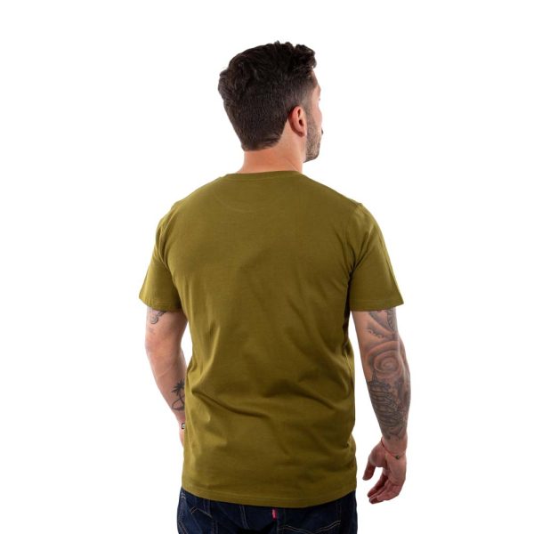 Polera Manga Corta Hombre Dublog Verde Musgo Hang Loose - Imagen 2