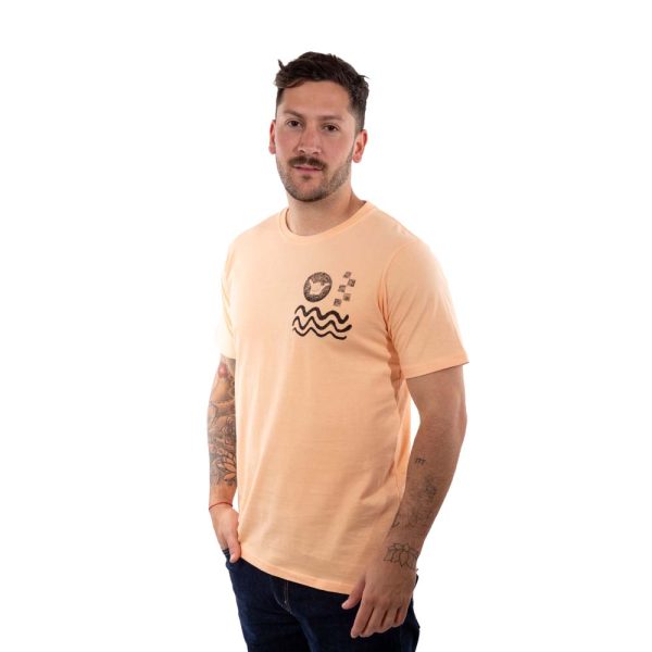 Polera Manga Corta Hombre Elements Coral Hang Loose - Imagen 4