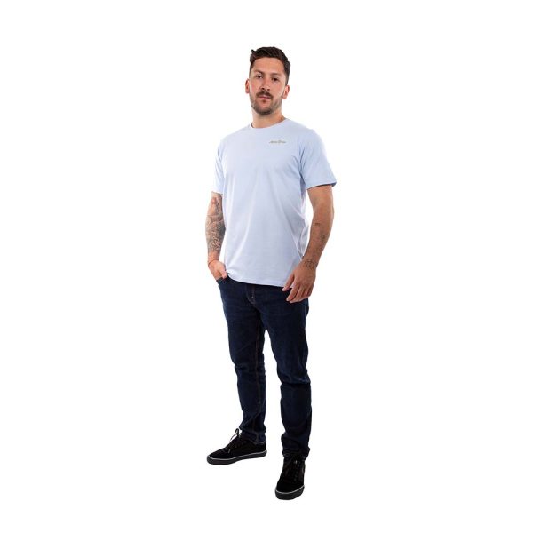 Polera Manga Corta Hombre Cali Celeste Hang Loose - Imagen 6