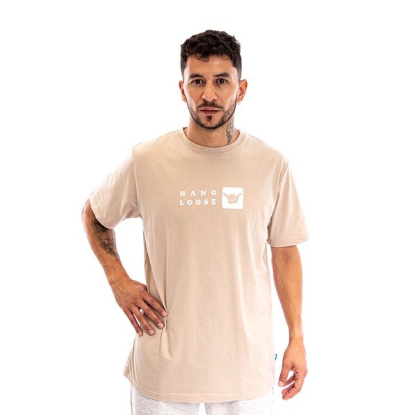 Polera Hombre Rosa Summer Fest Hang Loose