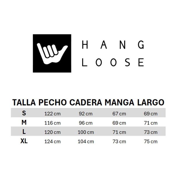 Poleron Hombre Crew Neck Salty Celeste Hang Loose - Imagen 7