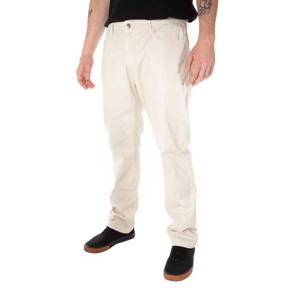 Pantalon Washed Hombre Beige Hang Loose - Imagen 2