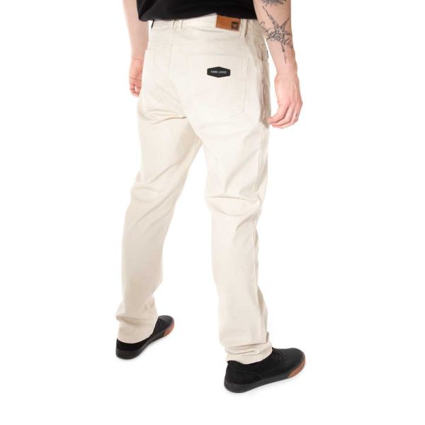 Pantalon Washed Hombre Beige Hang Loose - Imagen 4