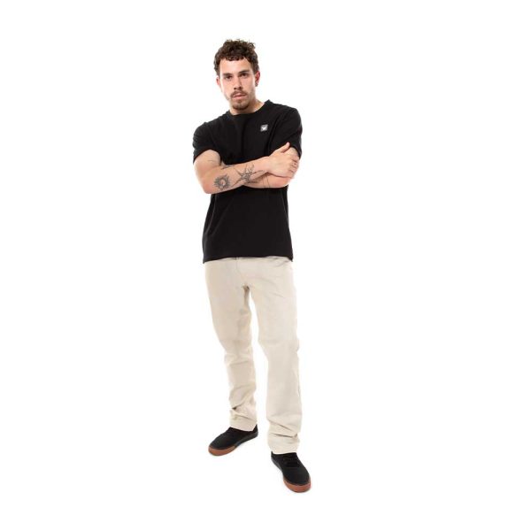 Pantalon Washed Hombre Beige Hang Loose - Imagen 6