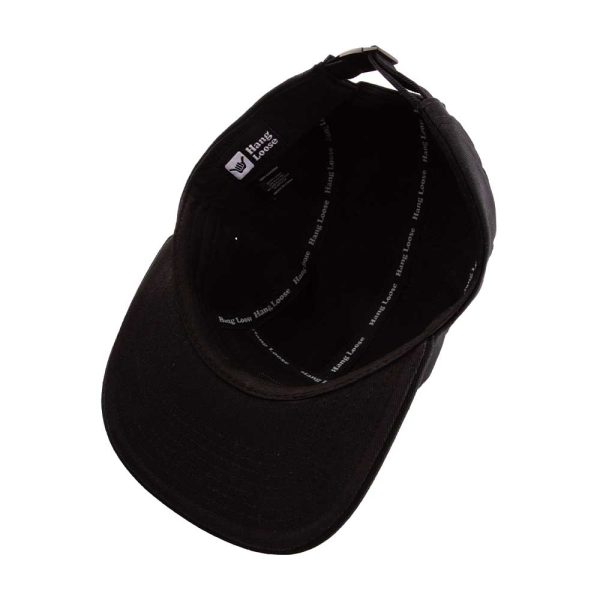 Jockey Gorro Hombre Plano Negro Hang Loose - Imagen 6