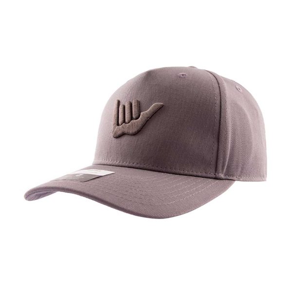 Jockey Gorro Hombre Curvo Gris Hang Loose - Imagen 3