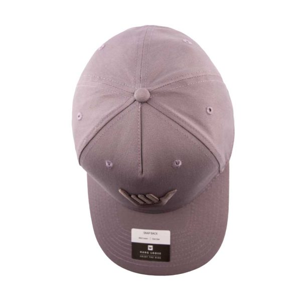 Jockey Gorro Hombre Curvo Gris Hang Loose - Imagen 5
