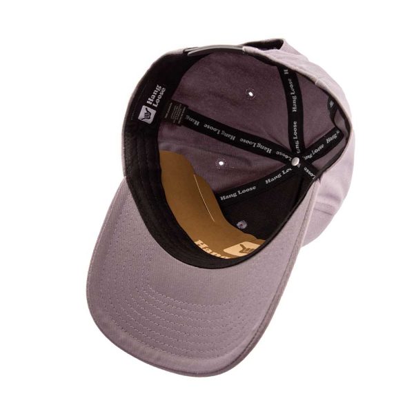Jockey Gorro Hombre Curvo Gris Hang Loose - Imagen 6