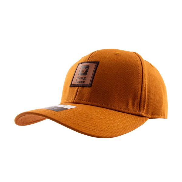Jockey Gorro Hombre Curvo Cafe Hang Loose - Imagen 3
