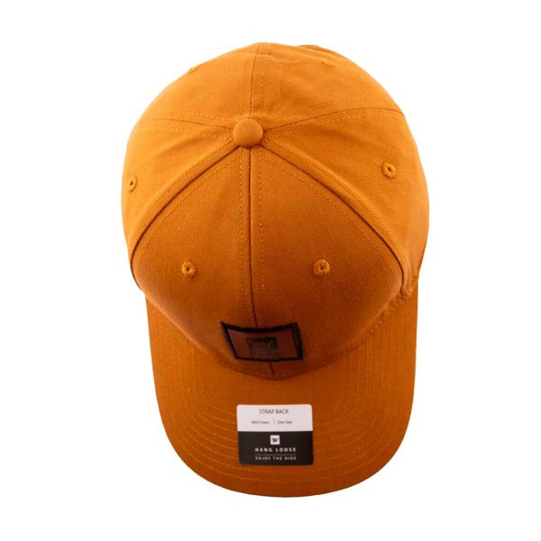 Jockey Gorro Hombre Curvo Cafe Hang Loose - Imagen 5