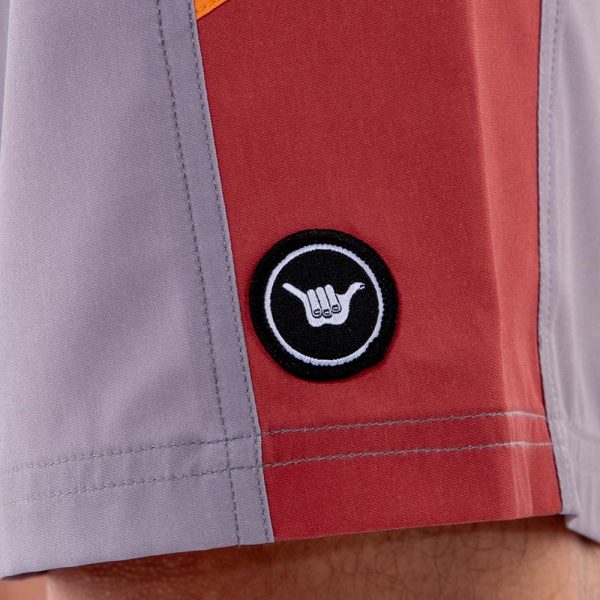 Traje De Baño Hombre Retro Golden Negro Hang Loose - Imagen 5
