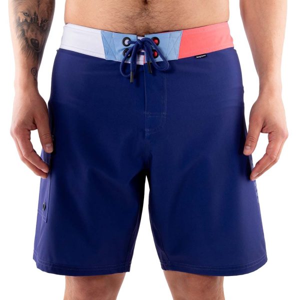 Traje De Baño Hombre Top Azul Hang Loose