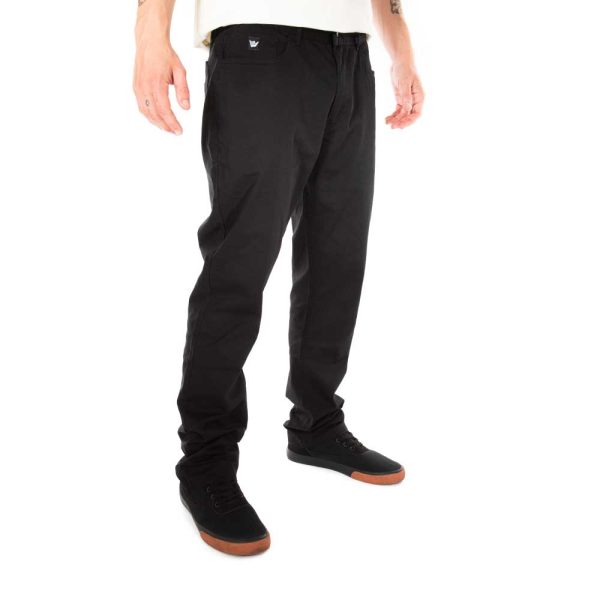 Pantalon Washed Hombre Negro Hang Loose - Imagen 3