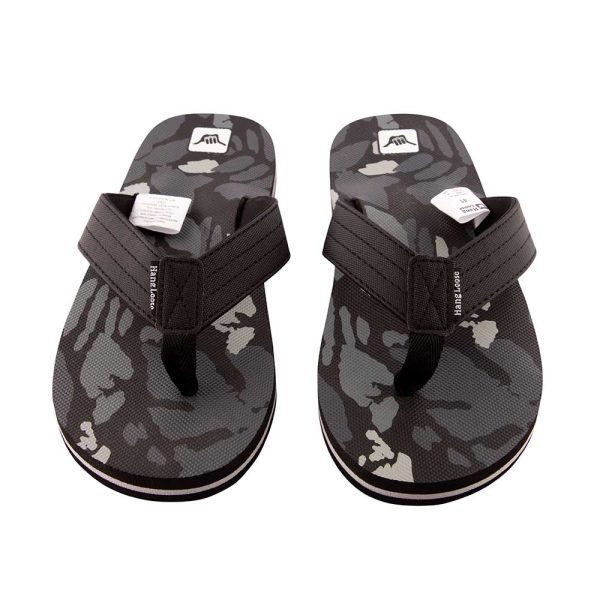 Sandalia Hombre Camo Negro Hang Loose - Imagen 3