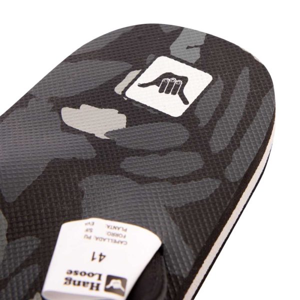 Sandalia Hombre Camo Negro Hang Loose - Imagen 4