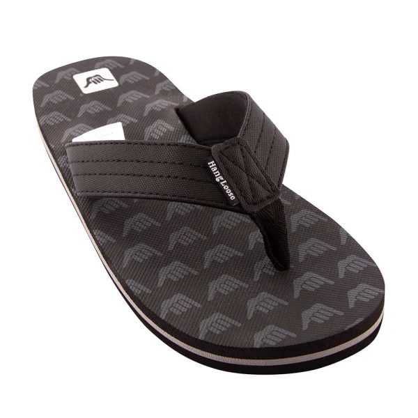 Sandalia Hombre Multi-Icon Negro Hang Loose - Imagen 2
