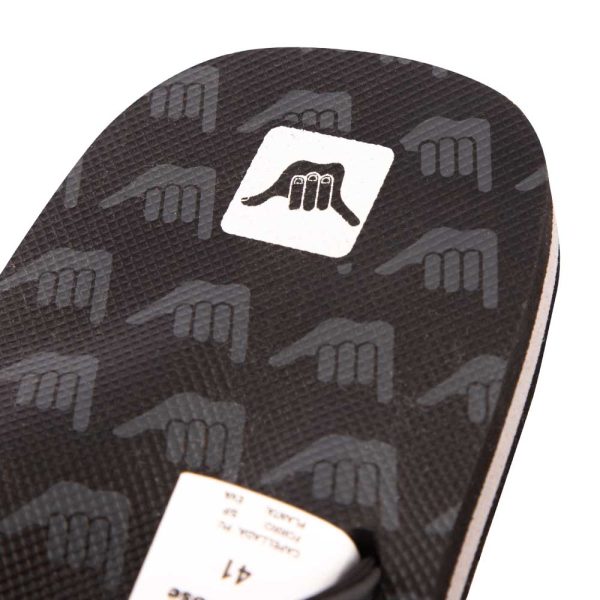 Sandalia Hombre Multi-Icon Negro Hang Loose - Imagen 4
