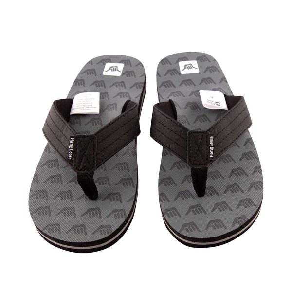 Sandalia Hombre Multi-Icon Gris Hang Loose - Imagen 3