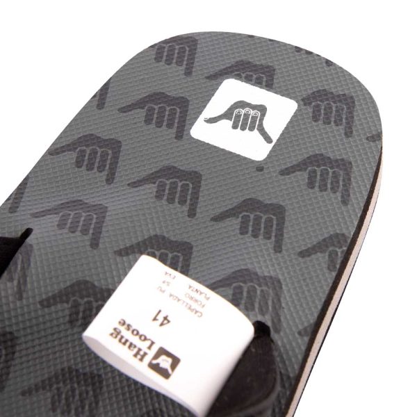 Sandalia Hombre Multi-Icon Gris Hang Loose - Imagen 4