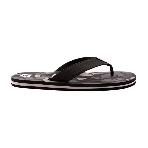 Sandalia Hombre Camo Negro Hang Loose
